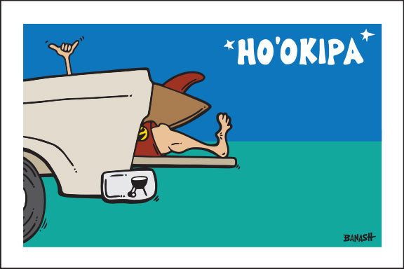 HO'OKIPA ~ TAILGATE SURF GREM ~ SEAFOAM ~ 2:3