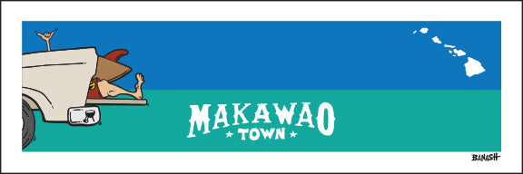 MAKAWAO TOWN ~ TAILGATE SURF GREM ~ 1:3