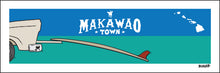 Load image into Gallery viewer, MAKAWAO TOWN ~ TAILGATE SURFBOARD ~ 1:3
