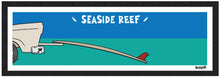Load image into Gallery viewer, SEASIDE REEF ~ TAILGATE ~ LONGBOARD ~ 1:3