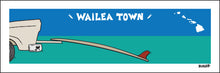 Load image into Gallery viewer, WAILEA TOWN  ~ TAILGATE SURFBOARD ~ 1:3