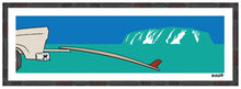 Load image into Gallery viewer, AUSTRALIA ~ TAILGATE SURFBOARD ~ ULURU ~ 8x24