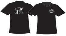 Load image into Gallery viewer, TEAR DROP CAMPER ~ SURFBOARD ~ HAWAI&#39;I ~ GRAPHIC T-SHIRT