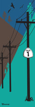 Load image into Gallery viewer, CALIFORNIA ~ TELEPHONE POLES ~ OLD HWY 1 ~ CENTRAL COAST ~ 1:3