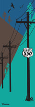 Load image into Gallery viewer, TELEPHONE POLES ~ HWY 550 ~ 8x24