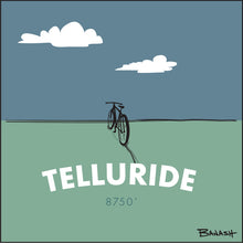 Load image into Gallery viewer, TELLURIDE ~ 8750' ~ MOUNTAIN BIKE ~ 1:1