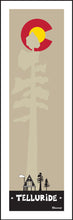 Load image into Gallery viewer, TELLURIDE ~ A FRAME HUT ~ PINE ~ CO LOGO