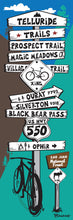 Load image into Gallery viewer, TELLURIDE ~ TRAILS ~ VINTAGE MOUNTAIN BIKE ~ 1:3