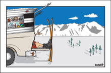 Load image into Gallery viewer, TELLURIDE MOUNTAIN  ~ TRUCK TAILGATE SKI SHACK GREM ~ 2:3