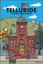 Load image into Gallery viewer, TELLURIDE ~ SAN MIGUEL COUNTY ~ COURT HOUSE ~ COLORADO AVE ~ 2:3