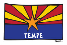 Load image into Gallery viewer, TEMPE ~ SUNRISE ~ ARIZONA ~ FLAG ~ LOOSE ~ 2:3