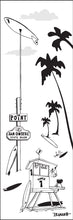Load image into Gallery viewer, THE POINT ~ SAN ONOFRE ~ SURF ~ SIGN POST ~ TOWER ~ 1:3