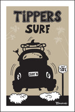 Load image into Gallery viewer, TIPPERS ~ SURF ~ CARDIFF BY THE SEA ~ SURF BUG TAIL ~ AIR ~ 2:3