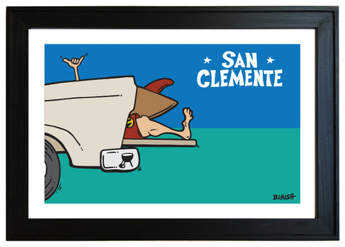 SAN CLEMENTE ~ TRUCK TAILGATE SURF GREM ~ 2:3