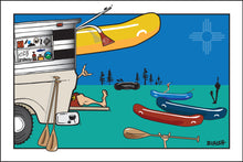 Load image into Gallery viewer, NEW MEXICO ~ TAILGATE RAFT SHACK GREM ~ 2:3