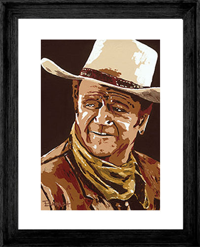 JOHN WAYNE ~ TRUE GRIT ~ OLD WEST ~ 3:4