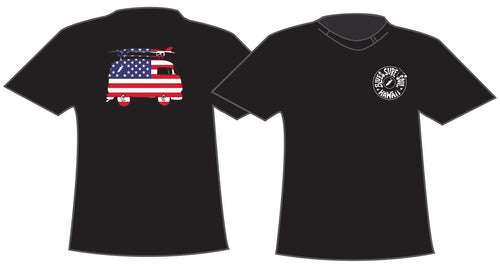U.S. SURF BUS ~ HAWAI'I ~ GRAPHIC T-SHIRT