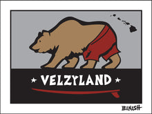 Load image into Gallery viewer, VELZYLAND ~ PUPUKEA TOWN ~ SURF BEAR ~ 3:4