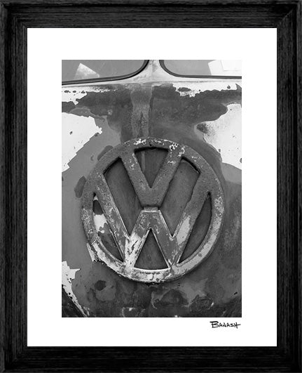 SAN ONOFRE ~ VW SURF BUS EMBLEM ~ 3:4