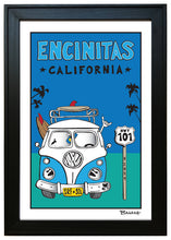 Load image into Gallery viewer, ENCINITAS ~ VW SURF BUS GRILL ~ HWY 101 ~ 2:3