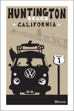 Load image into Gallery viewer, HUNTINGTON BEACH ~ SURF BUS GRILL ~ PIER ~ HWY 1 ~ 2:3