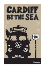 Load image into Gallery viewer, CARDIFF BY THE SEA ~ SURF BUS GRILL ~ HWY 101 ~ 2:3