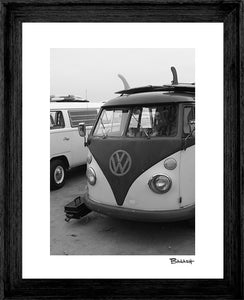 SAN ONOFRE ~ VW SURF BUS GRILL'N ~ 3:4