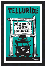 Load image into Gallery viewer, TELLURIDE ~ WELCOME SIGN ~ RIVER BUS ~ 2:3