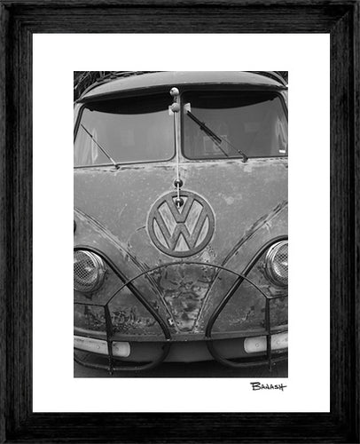 SAN ONOFRE ~ CALIF. ~ VW BUS GRILL ~ 16x20