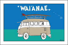 Load image into Gallery viewer, WAI'ANAE TOWN ~ SURF BUS ~ SEAFOAM ~ 2:3