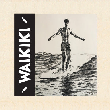 WAIKIKI ~ O'AHU ~ HAWAI'I ~ WAIKIKI BEACH RIDER ~ 1:1