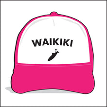 Load image into Gallery viewer, WAIKIKI ~ BOARD LOGO ~ HAWAI'I ~ GRAPHIC HAT