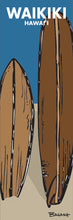 Load image into Gallery viewer, WAIKIKI ~ HAWAI'I ~ SURFBOARDS ~ 1:3