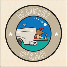Load image into Gallery viewer, WAIKIKI ~ O'AHU ~ TAILGATE SURF GREM ~ 1:1