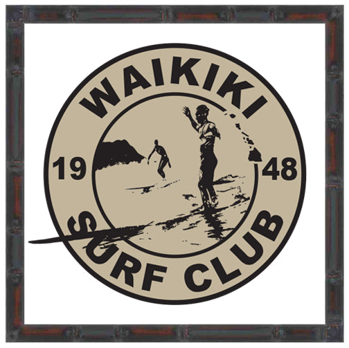 WAIKIKI ~ 1948 SURF CLUB ~ WAIKIKI SOUL SURFER ~ 1:1