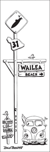 WAILEA TOWN ~ SURF XING ~ SURF BUS GRILL ~ 1:3