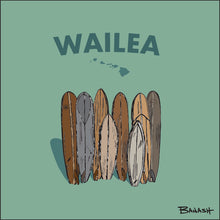 Load image into Gallery viewer, WAILEA ~ ISLANDS ~ VINTAGE SURFBOARD QUIVER