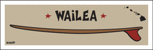 Load image into Gallery viewer, WAILEA TOWN ~ RED FIN ~ SURFBOARD ~ 8x24