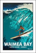Load image into Gallery viewer, WAIMEA BAY ~ NORTH SHORE ~ HAWAI&#39;I ~ RIGHT FACE ~ 12x18