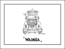 Load image into Gallery viewer, WAIMEA TOWN ~ SURF BUG TAIL ~ CATCH A LINE ~ 3:4