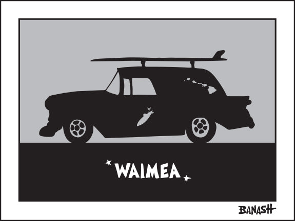 WAIMEA TOWN ~ SURF NOMAD ~ 3:4