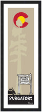 Load image into Gallery viewer, PURGATORY ~ DURANGO ~ WELCOME TO COLORADO SIGN ~ SKI BUG