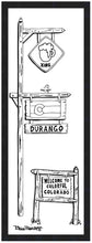 Load image into Gallery viewer, DURANGO ~ COLORADO ~ COL' BEER XING ~ SIGN POST