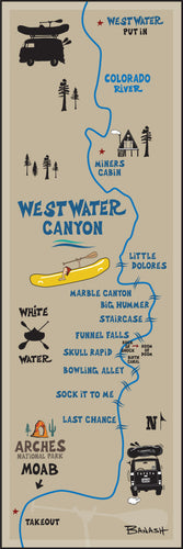 WESTWATER CANYON ~ UTAH ~ 8x24