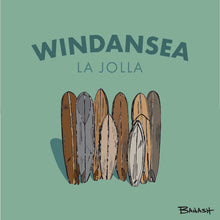 Load image into Gallery viewer, WINDANSEA ~ LA JOLLA ~ VINTAGE SURFBOARD QUIVER