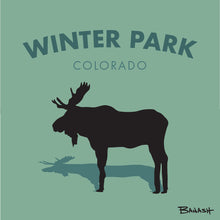 Load image into Gallery viewer, WINTER PARK ~ COLORADO ~ MOOSE