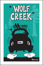 Load image into Gallery viewer, WOLF CREEK ~ SKI MOUNTAIN ~ SKI BUG TAIL ~ AIR ~ SEAFOAM ~ 2:3