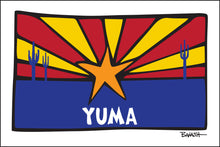 Load image into Gallery viewer, YUMA ~ SUNRISE ~ ARIZONA ~ FLAG ~ LOOSE ~ 2:3