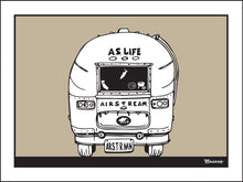 Load image into Gallery viewer, AIRSTREAM ~ TAIL ~ BLKNTAN ~ 16x20