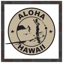 Load image into Gallery viewer, ALOHA ~ HAWAII ~ WAIKIKI SOUL SURFER ~ 12x12